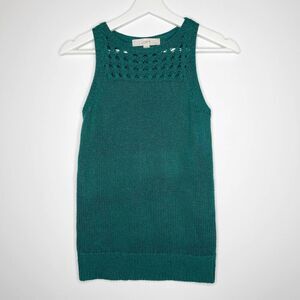 LOFT Knit Sleeveless Sweater Tank Top